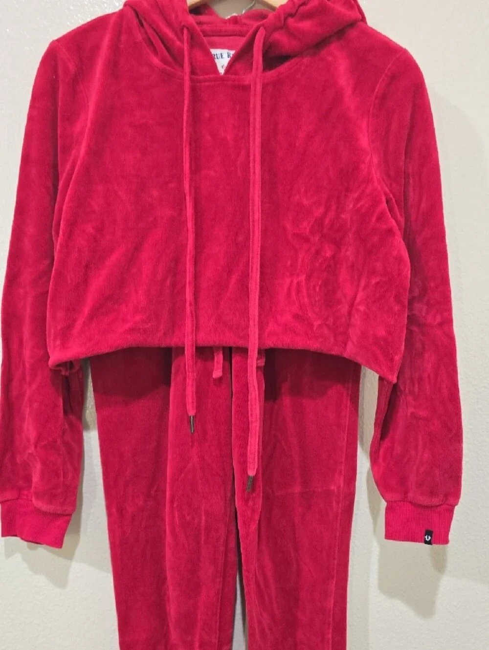True Religion plush velour